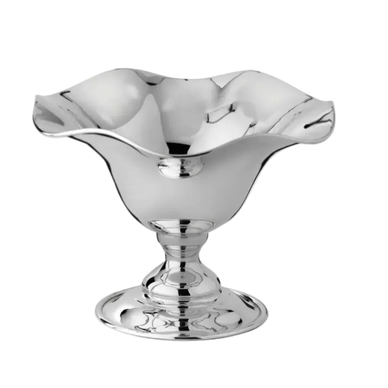 Fructieră Argintată, Model Vanna, Înălțime 14.5 cm