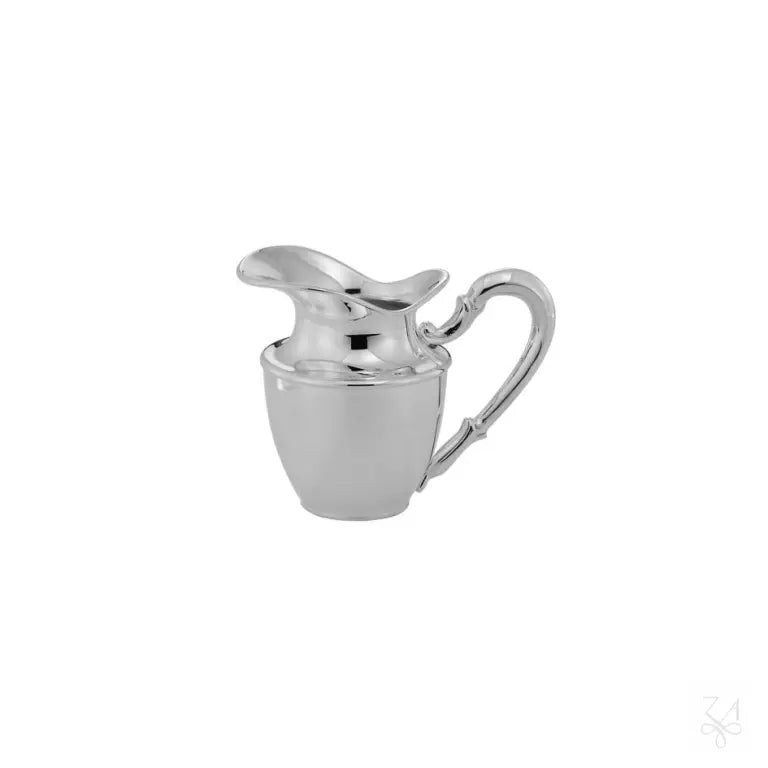 Latieră din Argint 925, Model Ponchielli, 6 Persoane, Mânere Argint Masiv, 9 cm