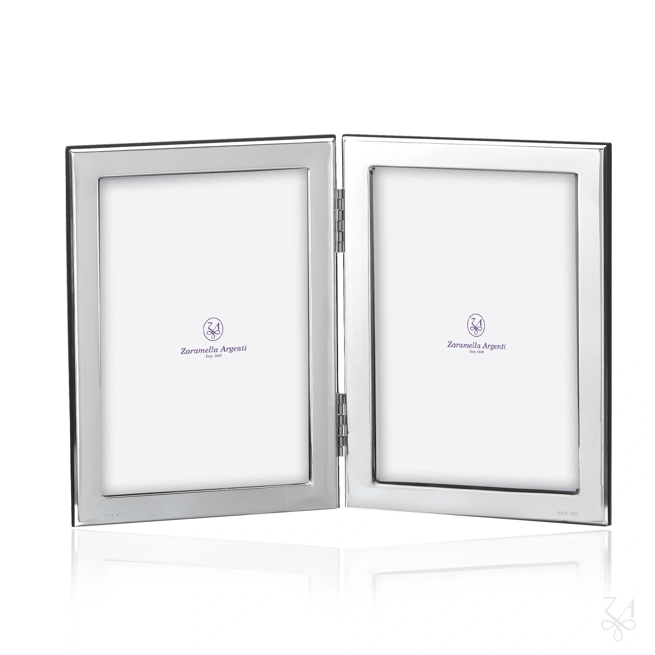 rama foto dubla argint 925 King and Queen