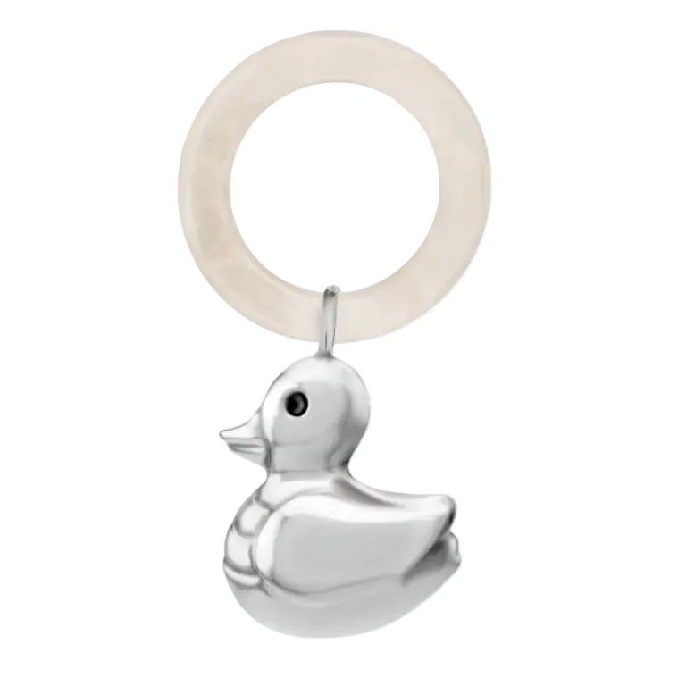 zornaitoare argint 925 Small Duck cu inel sidef