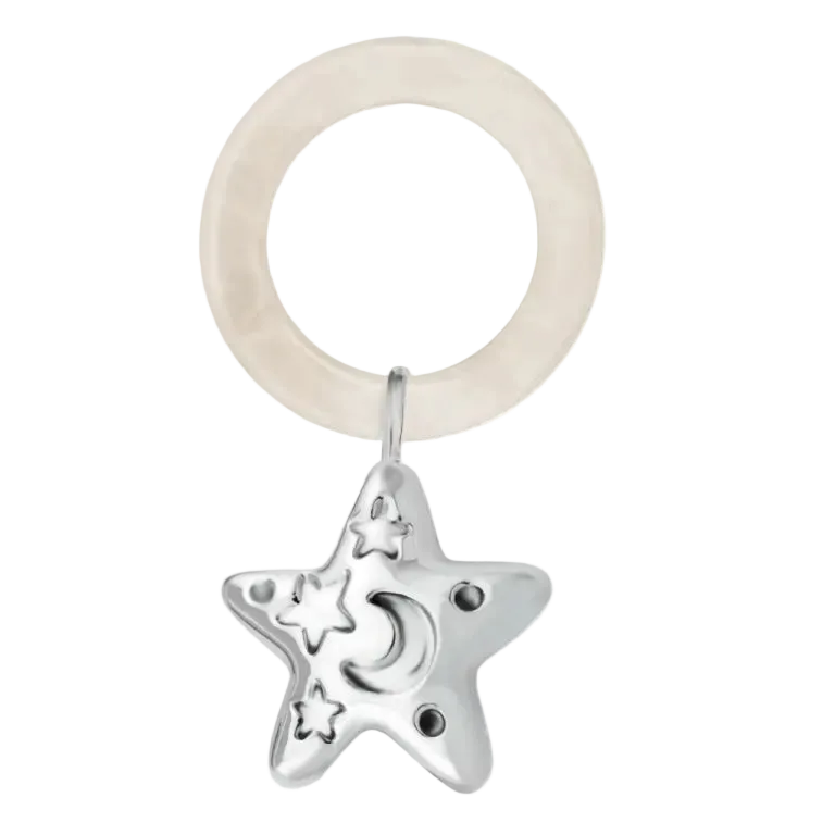 zornaitoare argint 925 Star cu inel sidef