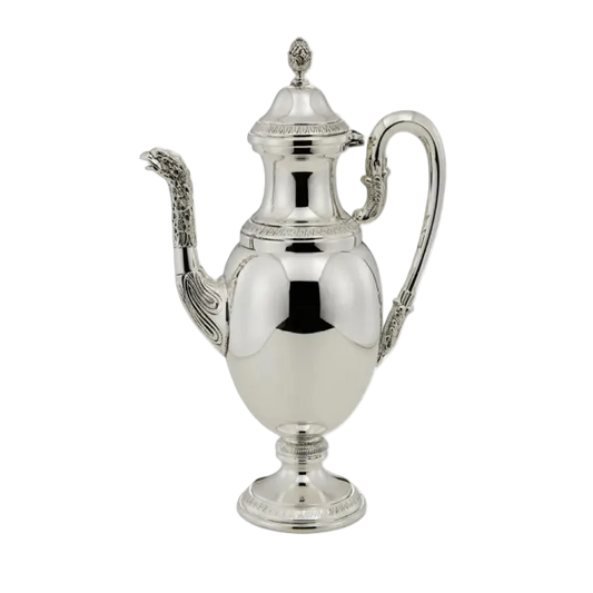 Cafetieră din Argint 925, Model Impero