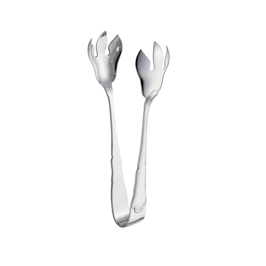 Clește de Zahăr din Argint 925, Model Barocco, 14.5 cm