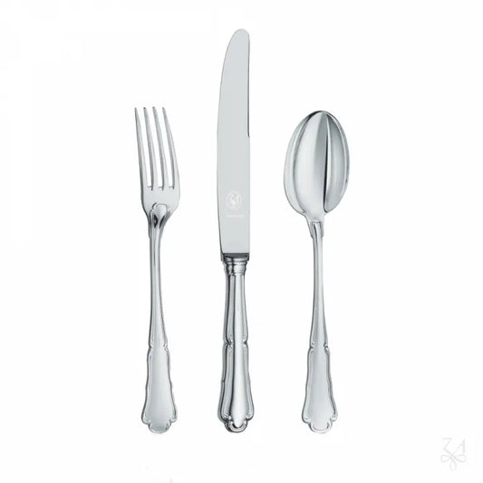 Set Cadou pentru Bebeluși Tacâmuri din Argint 925, Model Barocco