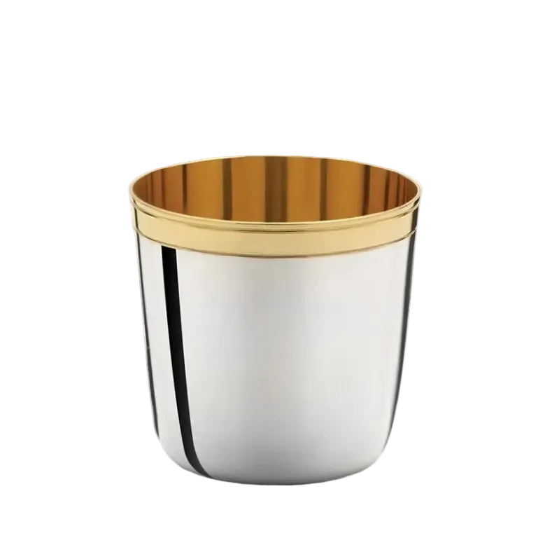 cupa bebelusi argint 925 Small Kiel interior aurit