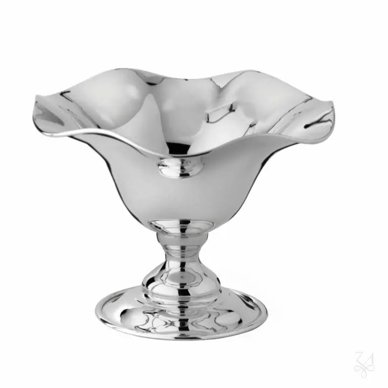 Fructieră Argintată, Model Vanna, Înălțime 14.5 cm