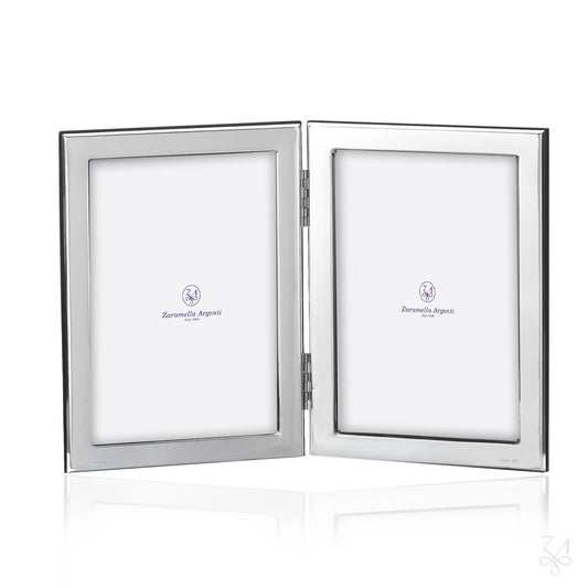 rama foto dubla argint 925 King and Queen