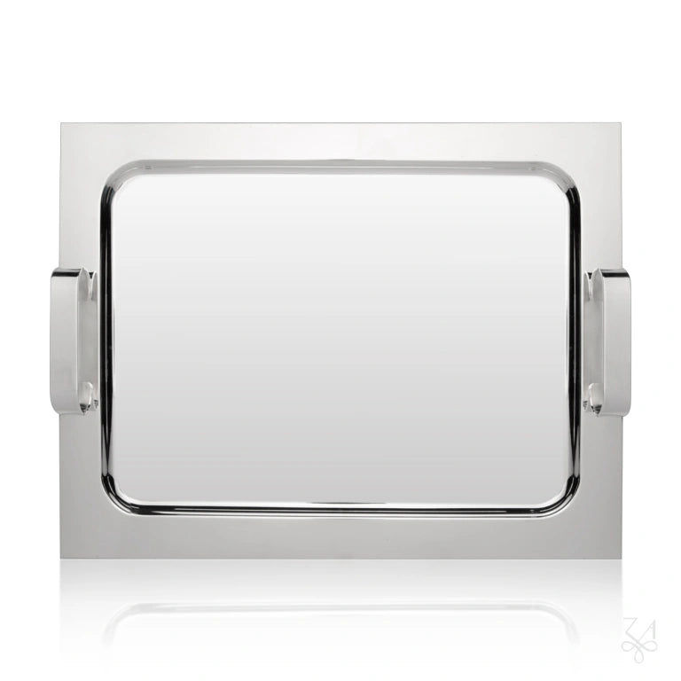 tava argintata dreptunghiulara