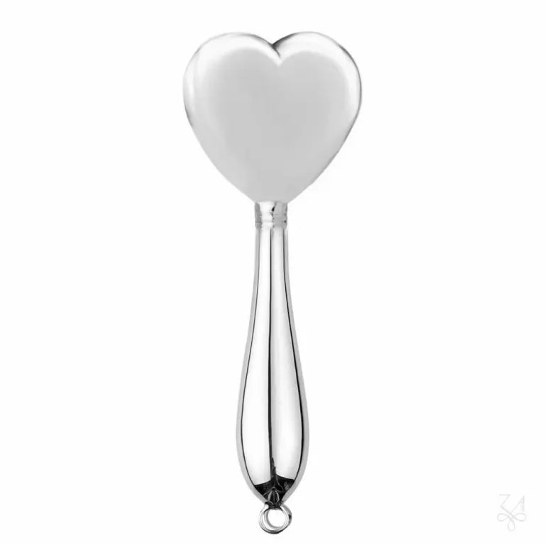 zornaitoare argint 925 cu maner Heart